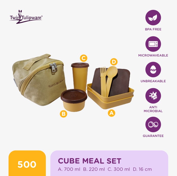 Cube Meal Set